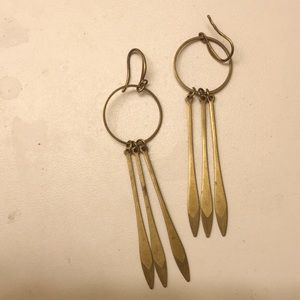 Good/brass earrings